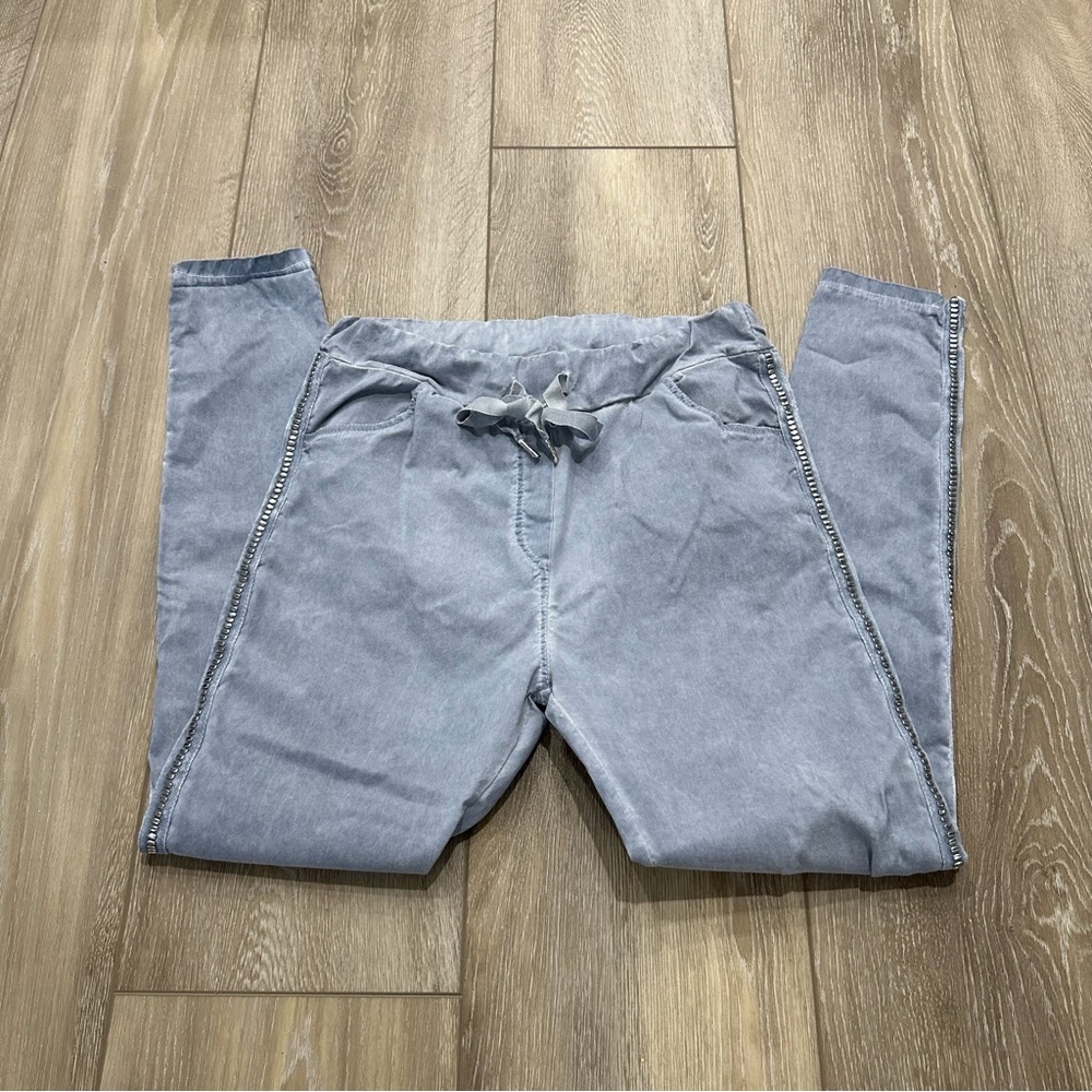 Jean joggers